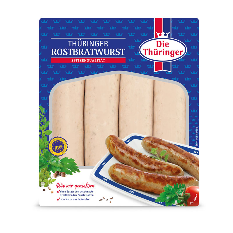 Thüringer Rostbratwurst - 4x100g 4