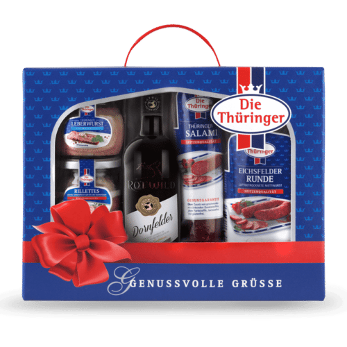 Wurst zum Verschenken 🎁 Thüringer Geschenkkarton
