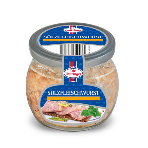 Thüringer Sülzfleischwurst im Glas 300g 5
