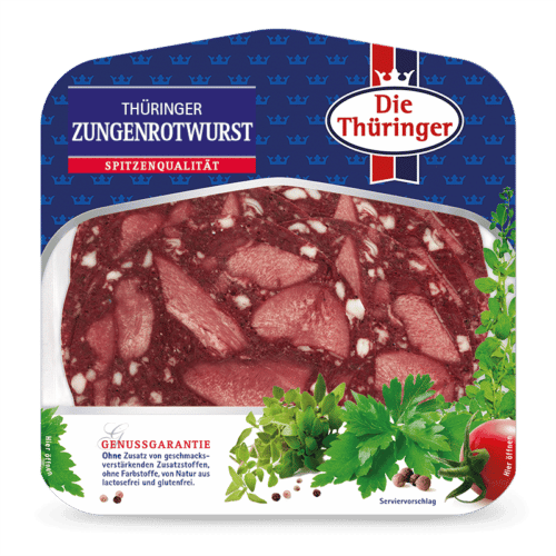 Zungenrotwurst